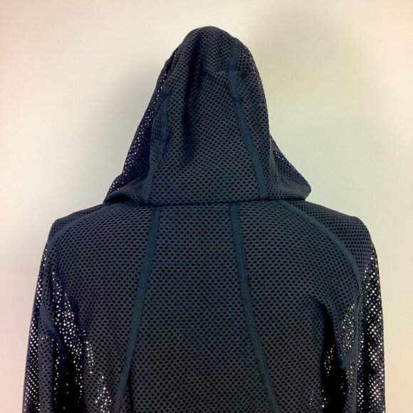 LULULEMON MESH RARE BLACK JACKET - Picture 10 of 12